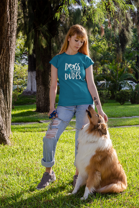 Dogs Before Dudes Tee