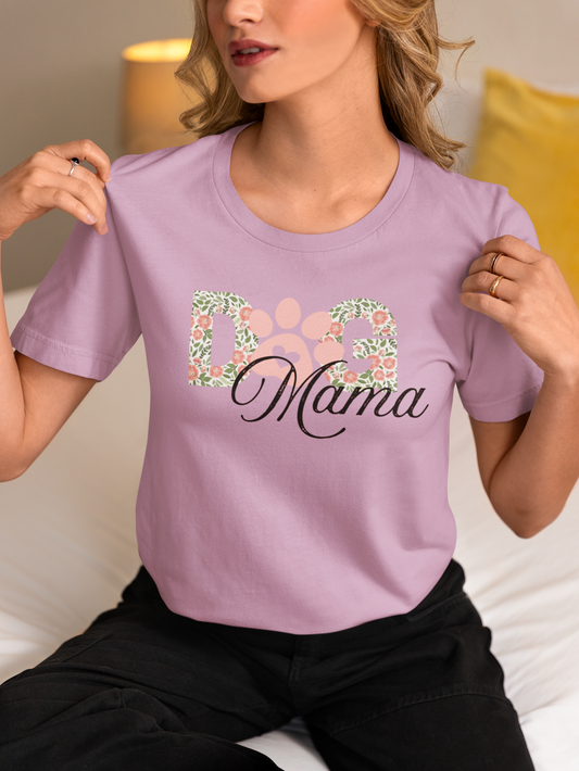 Floral Dog Mom Tee