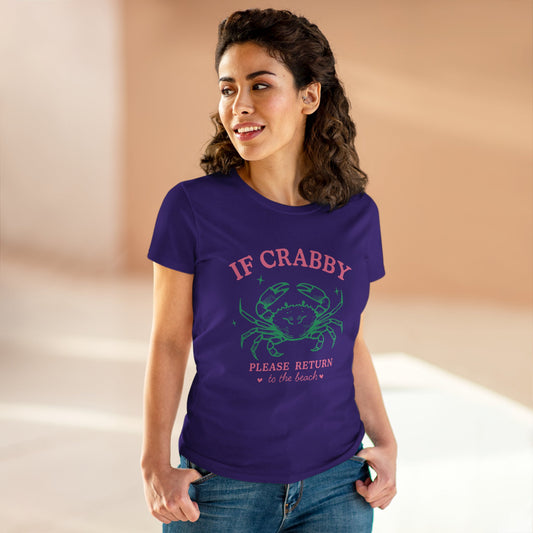 If Crabby, Please Return to Beach Tee