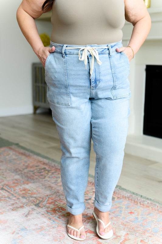 Judy Blue - Cooper High Rise Vintage Denim Jogger